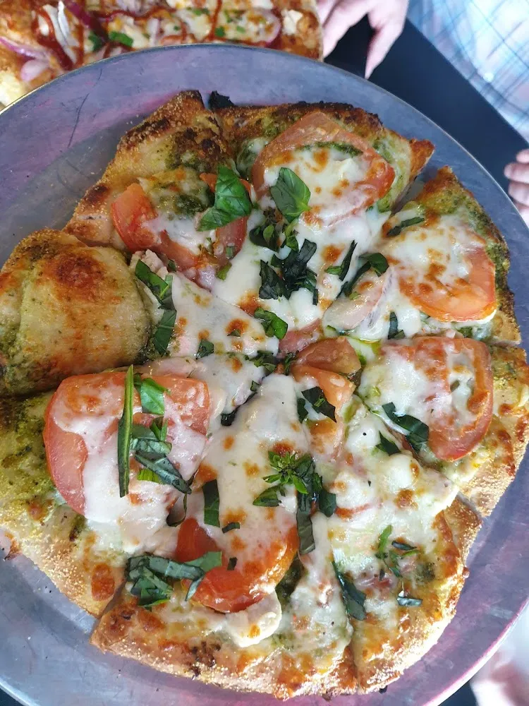 Pesto Chicken Pizza
